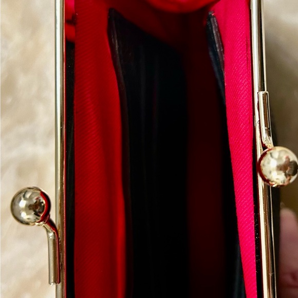 Dooney & Bourke Black Pebbled Leather Clutch - Picture 3 of 3